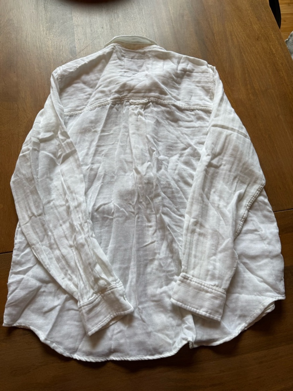 Rails Classic White Button-Up Gauze Shirt NWT - Picture 8 of 8